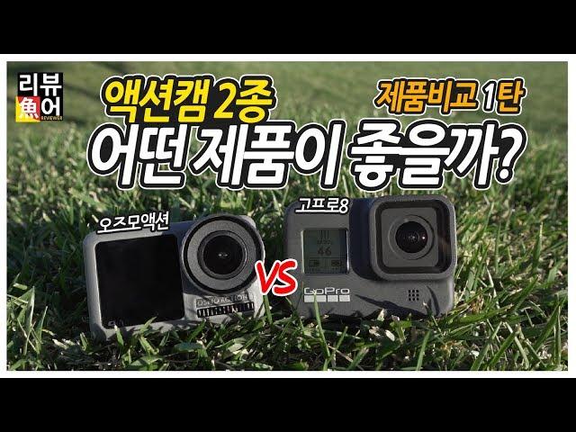 고프로 8 오즈모 액션 비교 리뷰&사용후기 I 브이로그용으로 어떤 것이 좋을까요? 구매를 고민하신다면 클릭! [디셈버의 리뷰어魚] GOPRO8 VS OSMOACTION