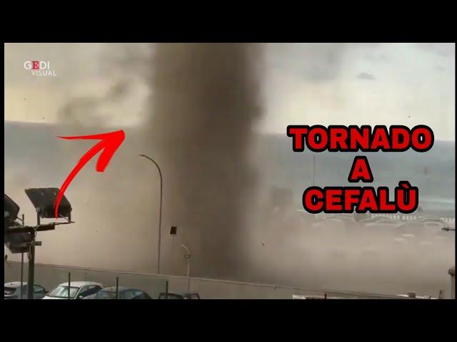 Incredibile Tornado a Cefalù - Sicilia - 5/08/2020 | Tornado in Italy