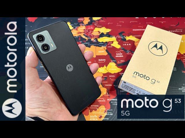 motorola moto g53 5G - Unboxing and Hands-On