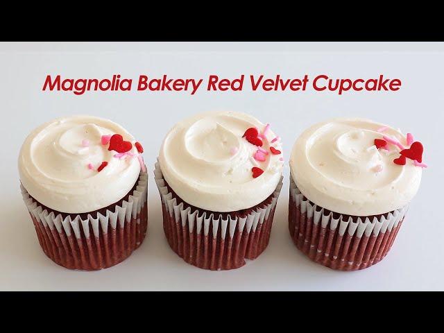 Magnolia Bakery's famous Red Velvet Cupcake Recipe