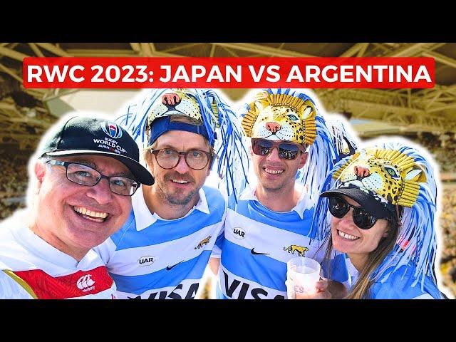 An unforgettable fan experience: Japan vs Argentina VLOG - Rugby World Cup 2023 - 日本 対 アルゼンチン