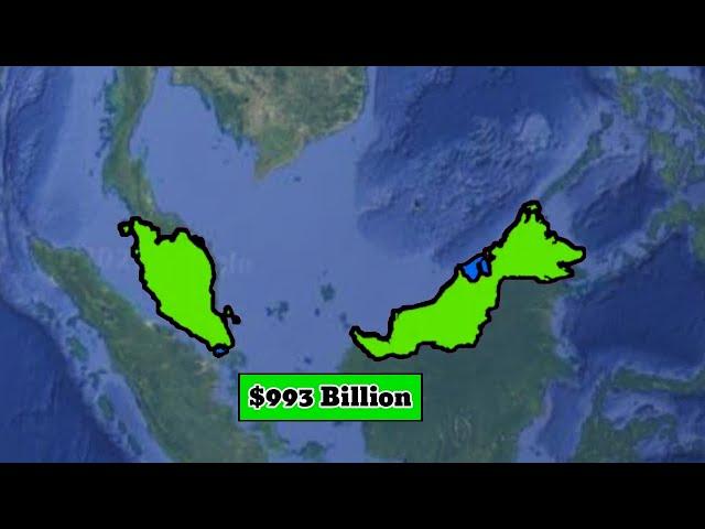 What if All Malay Countries Was A Single Country | Country Comparison | Data Duck 3.o