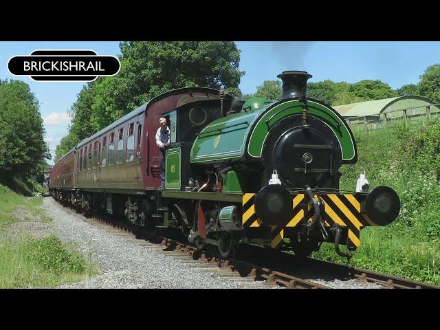 CEGB 0-4-0 No.15 'Eustace Forth' and Class 44 D8 'Penyghent' - Peak Rail - 08-09/06/21