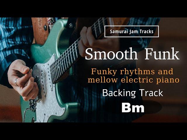 Smooth Funk Guitar Backing Track in B minor