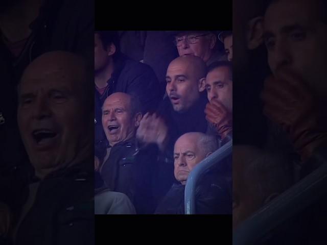 pep shocked the moment  #shortvideo #football