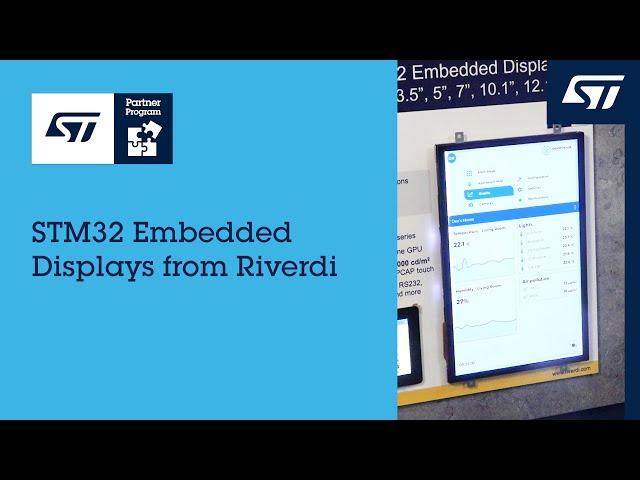 STM32 Embedded Displays from Riverdi