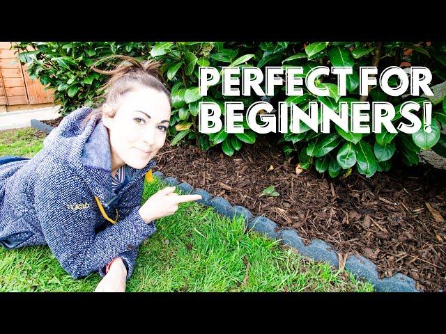 Easy Garden Edge Border for Beginners / Lawn Edging DIY | The Carpenter's Daughter