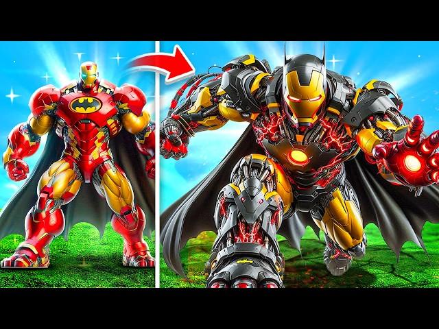 Upgrading Iron Man To BATMAN IRON MAN In GTA 5!