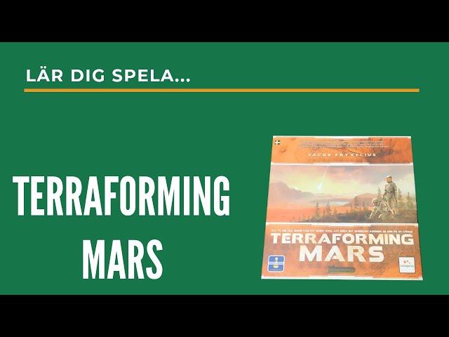 Lär dig spela Terraforming Mars!