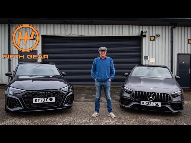 AMG A45S vs Audi RS3 - Shootout! | Fifth Gear