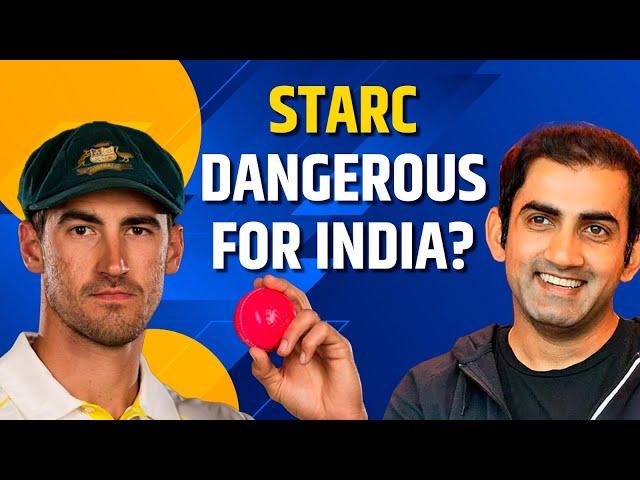 Better than Wasim Akram? Gautam Gambhir on Mitchell Starc | IND VS AUS