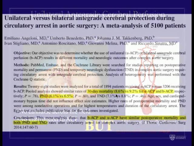 A/Prof George Matalanis: Aortic surgery - new frontiers