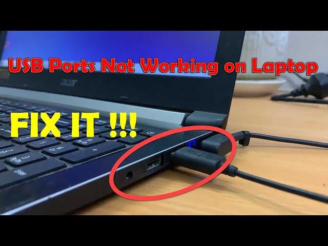 How To Fix USB Ports Not Working on Laptop Windows 10