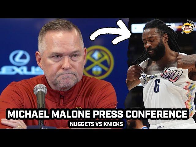 Michael Malone LIVID After Nuggets gets BLOWN OUT at Home vs Knicks