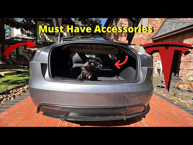 2024 Tesla Model 3 Highland Best Interior Accessories