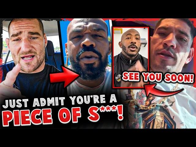 Sean Strickland GOES OFF on "PIECE OF S***" Jon Jones! Khalil Rountree MESSAGE Alex Pereira!