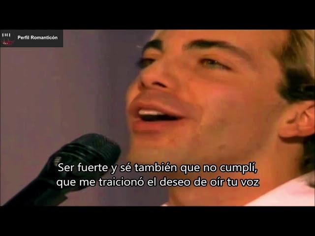 CRISTIAN CASTRO - EL DESEO DE OÍR TU VOZ - 1996 - CON LETRA