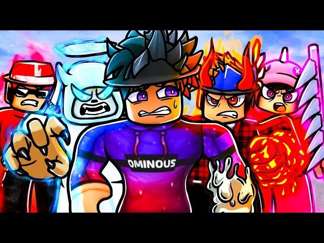 Blox Fruits Manhunt VS Famous YouTubers