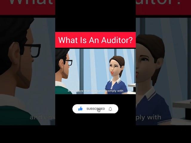 what is an Auditor । #shorts #trending #upgradingway #auditor #account #accountingjob #jobinterview