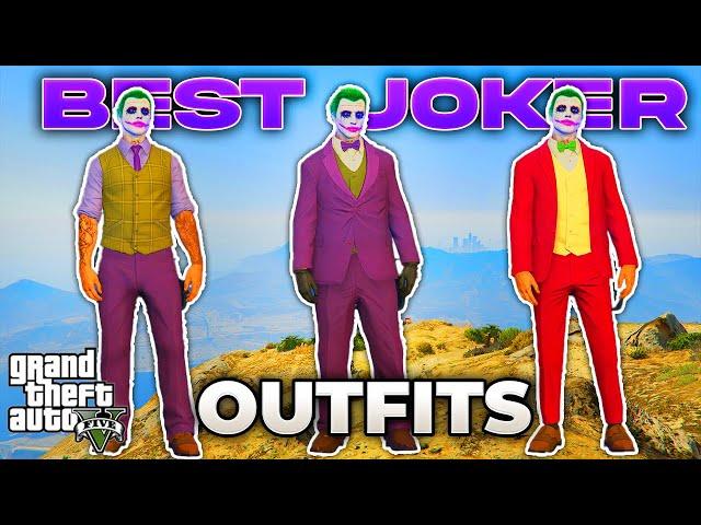 How To Make Joker Outfits In Gta 5 Online BEST!! Joker Outfit!!