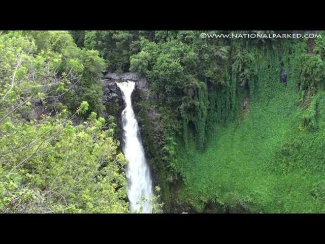 Makahiku Falls in Haleakala National Park (1080p)