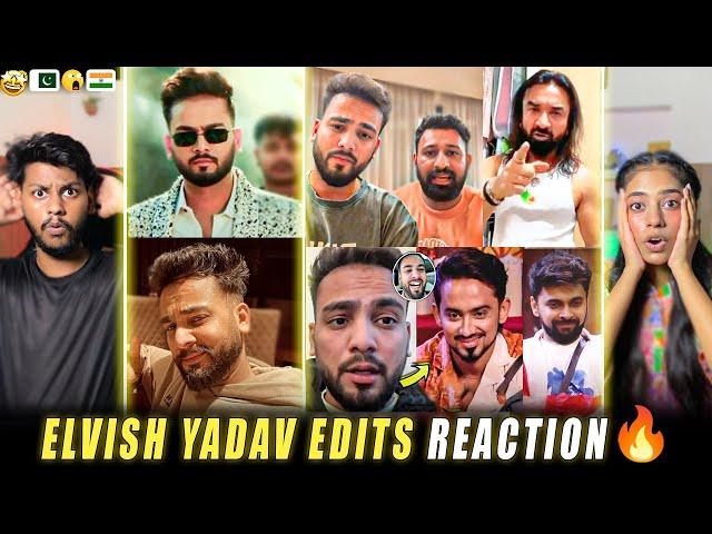 Elvish Yadav Attitude Edits Reacton  | Elvish vs ijaz khan 