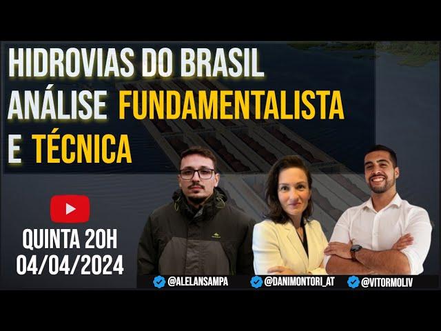 LIVE (20H 04/04/2024) - HBSA3 - Hidrovias do Brasil