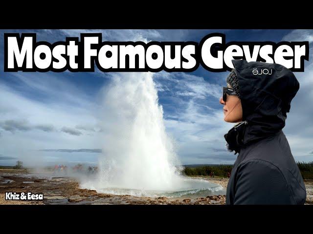 The most reliable Geyser in Iceland - Strokkur in Golden Circle (Thingvellir National Park) #travel