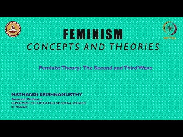 Feminist Theory:  The Second and Third Wave