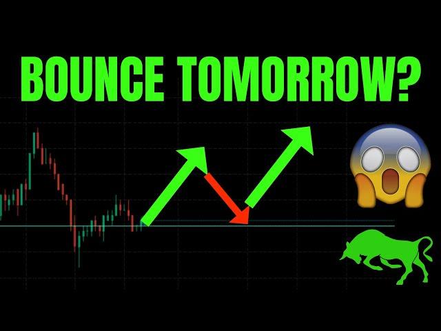  BOUNCE TOMORROW? SPY, TSLA, ES, NQ, QQQ, AAPL, BTC, NVDA, AMZN, META, COIN, & GOOG PREDICTIONS!  