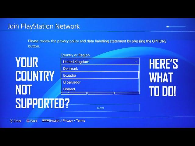 How to Purchase from the PlayStation Store When Your Country is Not Supported?