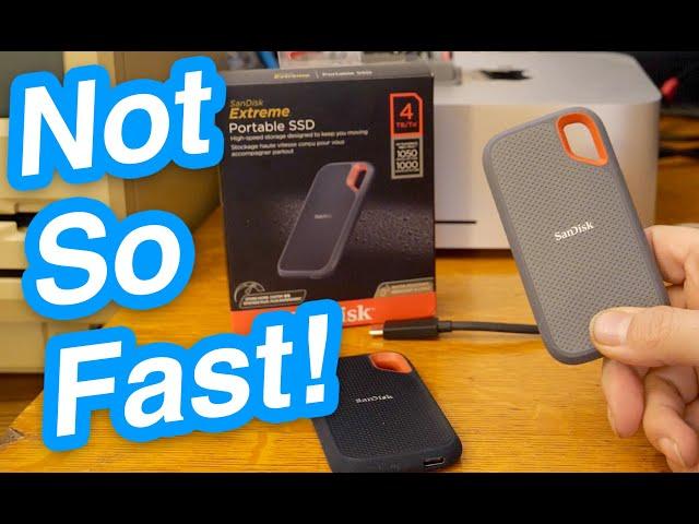 SanDisk Extreme Portable SSD Review - Speed Tests & Tips (Mac Studio M1 Max)