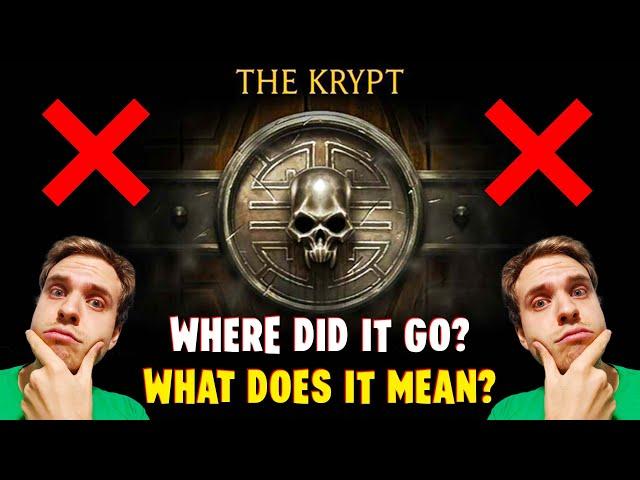 Krypt is Gone in MK Mobile. What's Going On and What to Expect. My Thoughts.