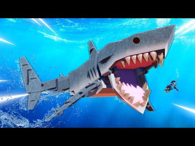 I Built A MASSIVE Megalodon!