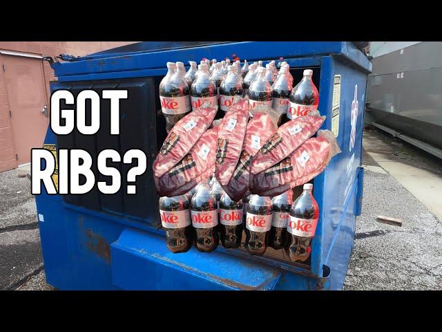 Dumpster Diving- Ribs, Diet Coke, Flea Market, Scrap Run, + Critter Cam