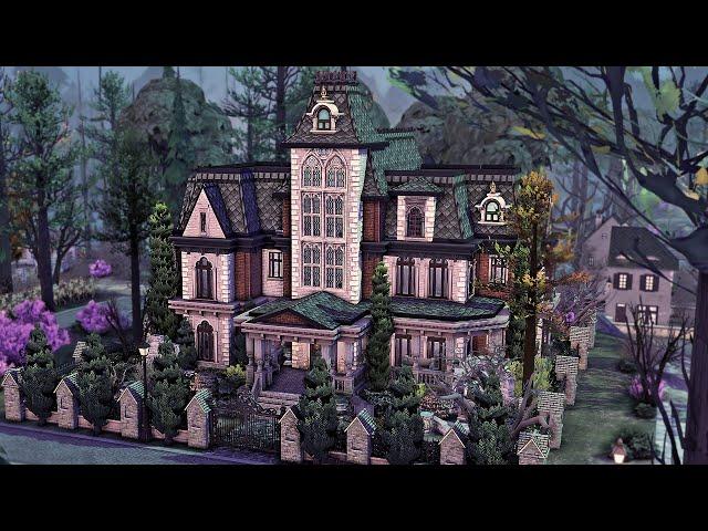 Grim Reaper's Academy for Occults | The Sims 4 Life and Death Speed Build