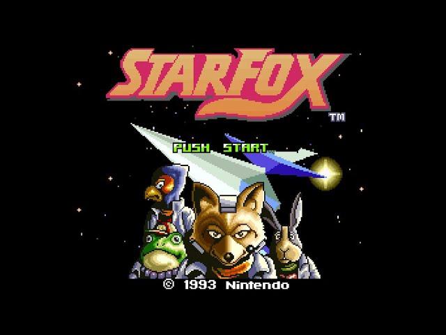 Star Fox (SNES) - Complete 100% Walkthrough - All Routes (Longplay)