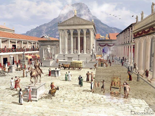 Pompeii Before and After