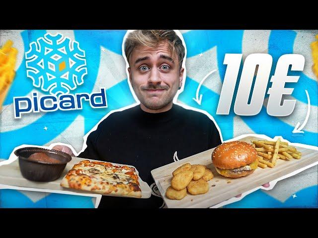 Je DÉVALISE le SNACK PICARD avec 10€  (Burger, Nuggets, Frites…)