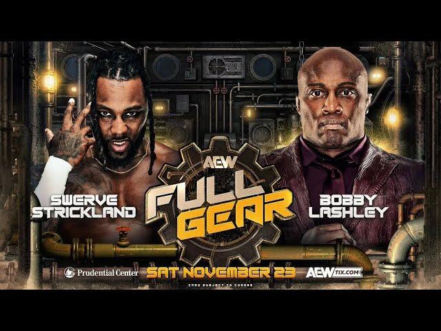 FULL MATCH - Swerve Strickland vs Bobby Lashley | AEW Full Gear