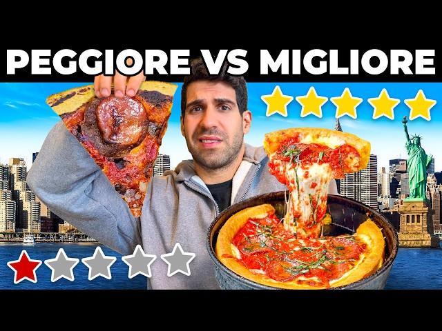 PEGGIORE VS MIGLIOR PIZZA DI NEW YORK