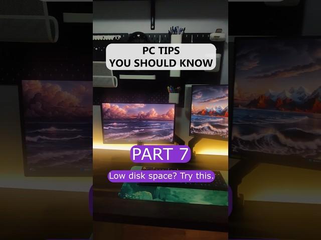 PC Tips you should know. Part 7. Fix PC storage. #pctips #windowstips #detekist #pctech #tech