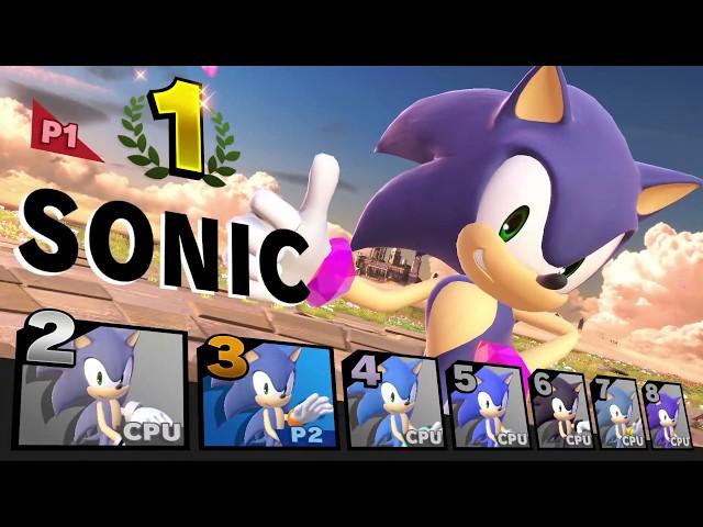 8 Player Battle Royale (Sonic) Super Smash Bros. Ultimate