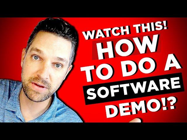 How To Do A Software Demo | Matt Wolach