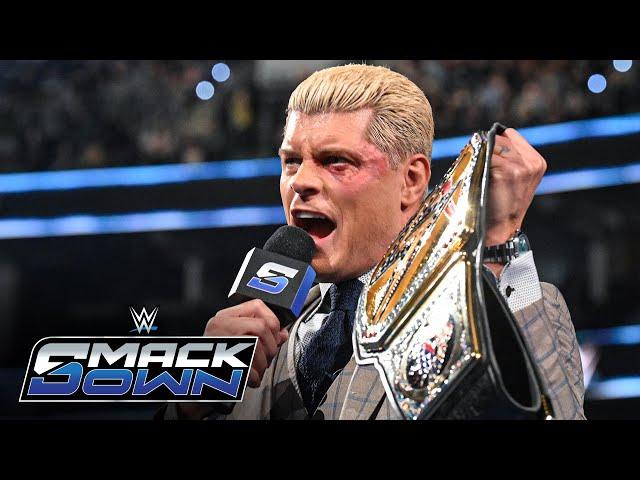 Cody Rhodes to John Cena: Come And Get Some: SmackDown highlights, March 7, 2025