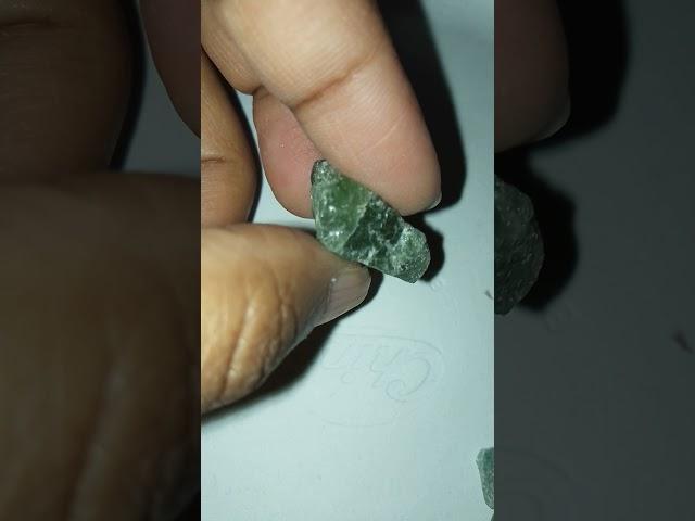 GEMMY GREEN APATITE GEMSTONE, FROM BRAZIL SHINY, LUSTROUS; SNSV GEMS AND CRYSTALS COLLECTIONS#shorts