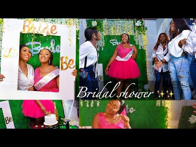 VLOG / MY LIT BRIDAL SHOWER 