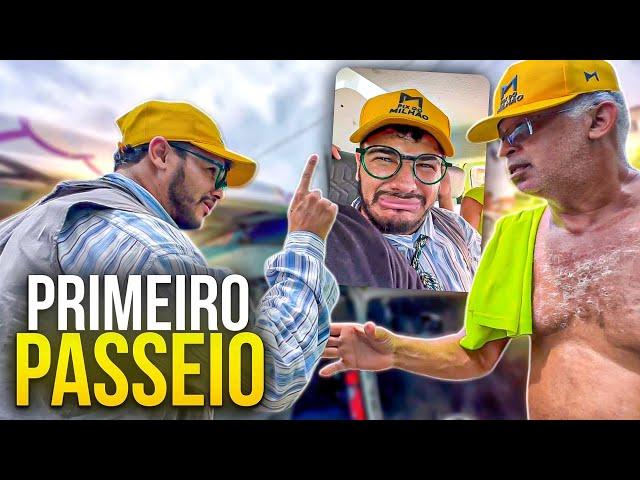 PRIMEIRO PASSEIO NA KOMBI NOVA | REI DO DANONE