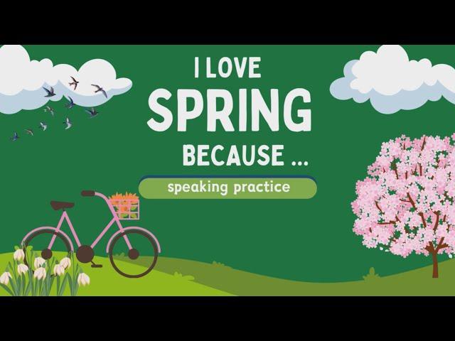 Spring Speaking Game & Essay Ideas! Fun English Practice!