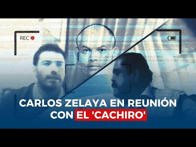 Publican video donde muestran a Carlos Zelaya en reunión con el 'Cachiro'